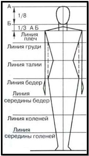 Высота бедра выкройка Высота бедра выкройка