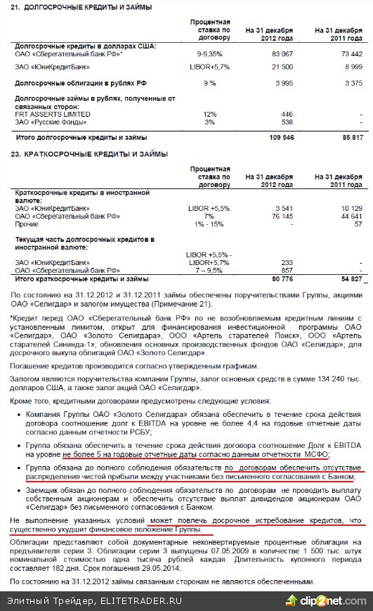 ОАО «Селигдар» – «быстрые» деньги или новогодняя сказка?
